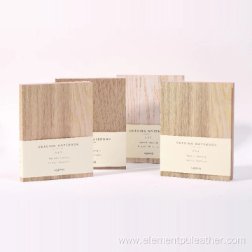 Decorative waterproof wood grain paper for modern book